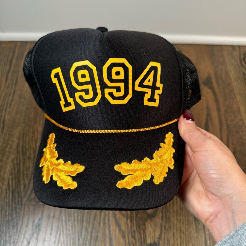 1994 OTTO black and gold trucker hat